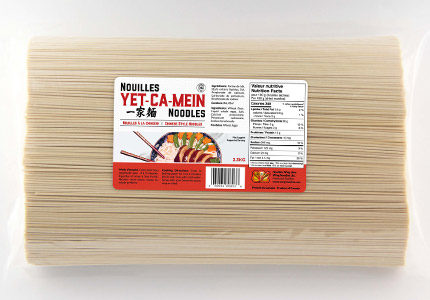 Chinese Yet-Ca-Mein Noodles