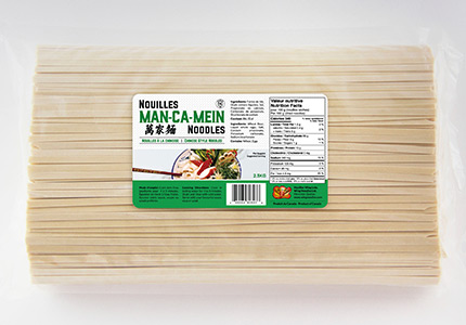 Chinese Man-Ca-Mein Noodles